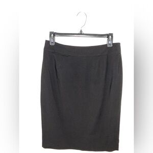 Calvin Klein Classic Black Pencil Skirt Size 4